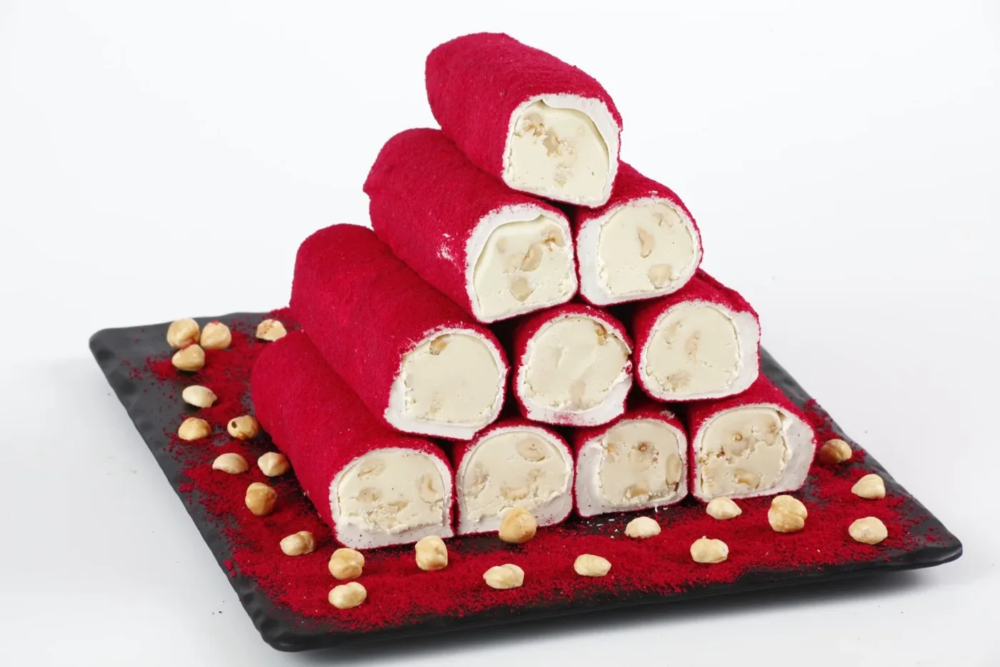 Roll with Red Coating